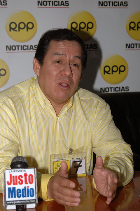 Congresista José Vega Antonio