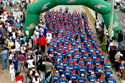Maratón en la  Costa Verde