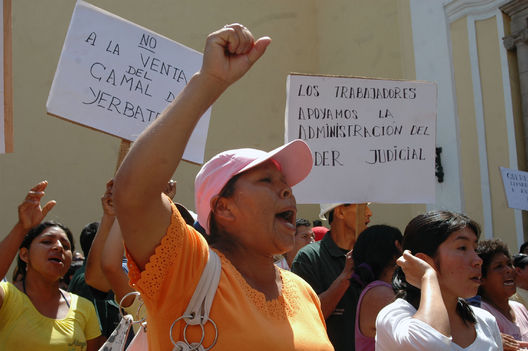 Trabajadores del Camal de Yerbateros