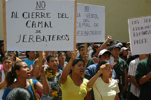 Trabajadores del Camal de Yerbateros