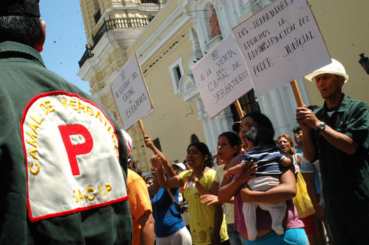 Trabajadores del Camal de Yerbateros