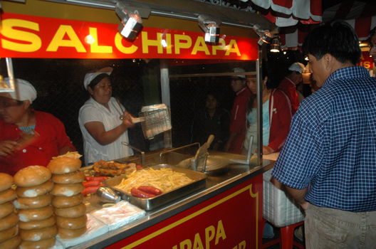 Vendedoras de Pollo Broaster