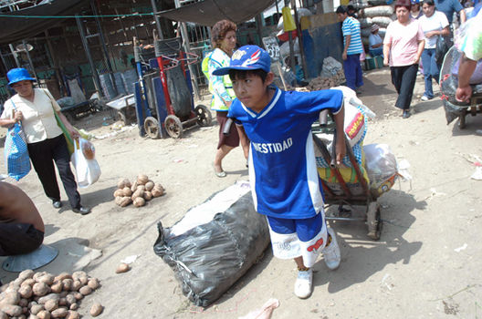Estibadores en la Parada
