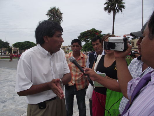 Francisco Huanacune al Parlamento Andino