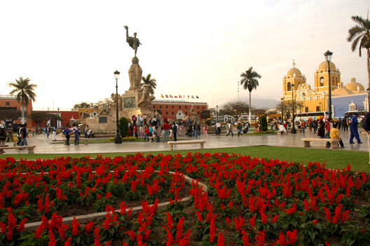 Calles del centro de Trujillo