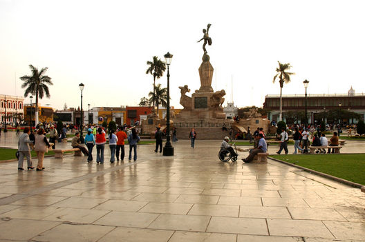Calles del centro de Trujillo