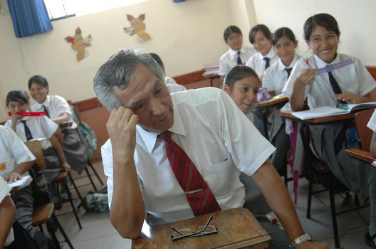Un dia de Clases, en los Colegios de Lima