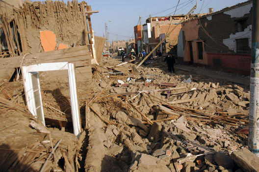 Terremoto en la ciudad de Pisco: 2007