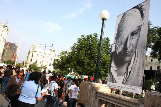 Muestra Fotografica sobre el Terrorismo en la Plaza San Martin