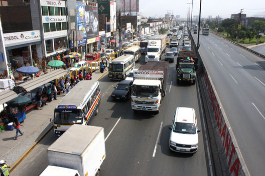 Puente Trebol. Panamericana Norte