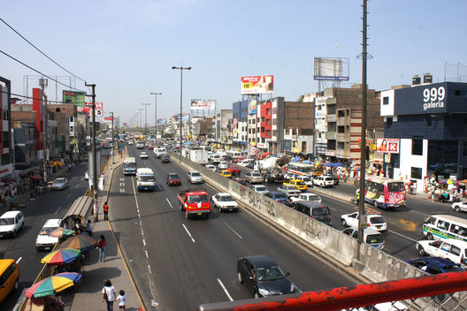 Puente Trebol. Panamericana Norte