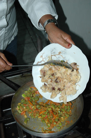 Picadillo de Paiche: el paso a paso