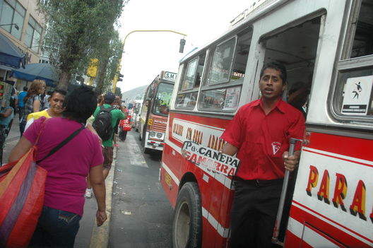 Trasnporte Imformal Avenida abancay