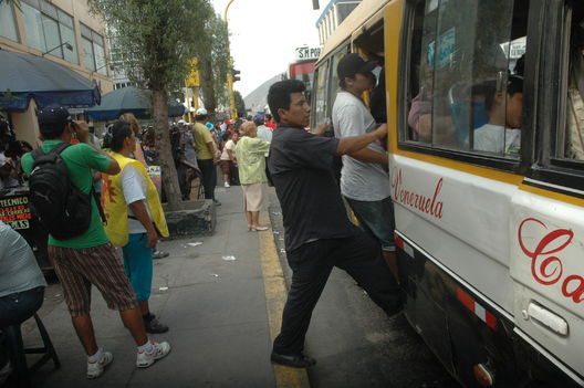 Trasnporte Imformal Avenida abancay