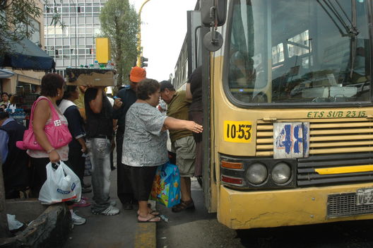 Trasnporte Imformal Avenida abancay