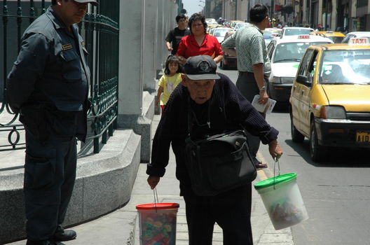Pobreza en Pleno Centro de lima