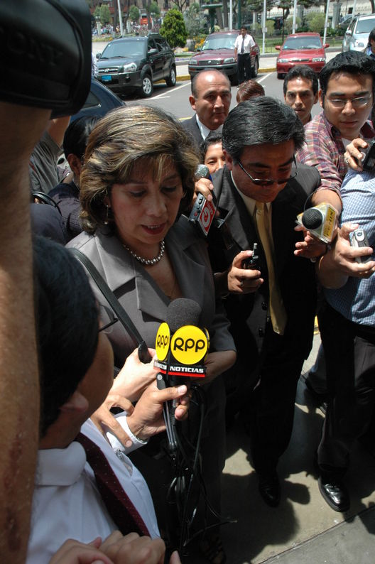 Ex Congresista Martha Chavez