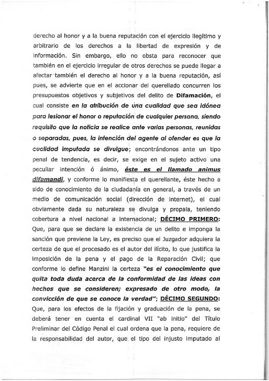 Blogger peruano José Alejandro Godoy es condenado a 3 años de prisión: Texto de la condena