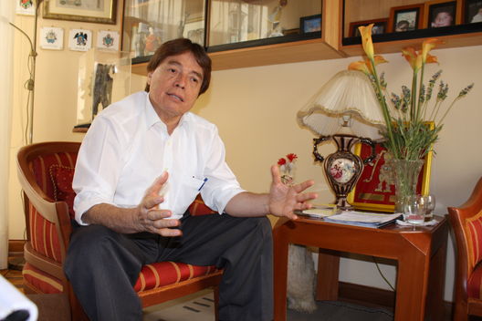 Presidente del Congreso Cesar Zumaeta