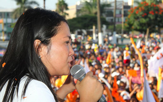 Keiko Fujimori en Chimbote