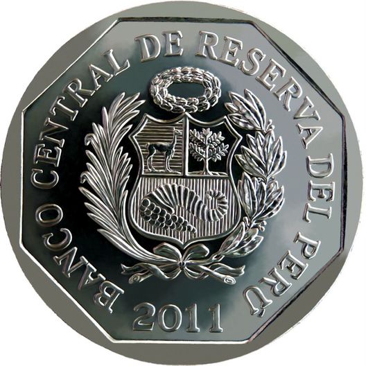 Circulan Nuevas Monedas de un Sol del 2011