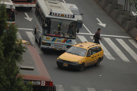 Trasnporte Publico en la Avenida Abancay