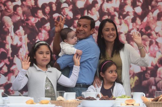 Ollanta Humala en las elecciones de segunda vuelta