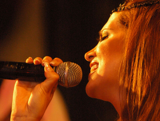 Fabiola de la Cuba en concierto