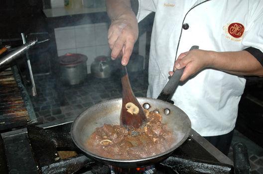 Preparación del Lomo  Acholado