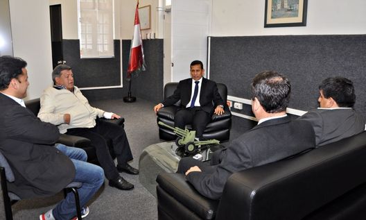 Ollanta Humala, se reunió con directivos de la Cámara Peruana de la Construcción
