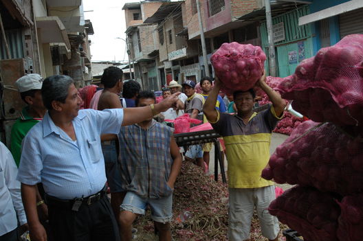 Comercio ilegal en la frontera  Perú y Ecuador