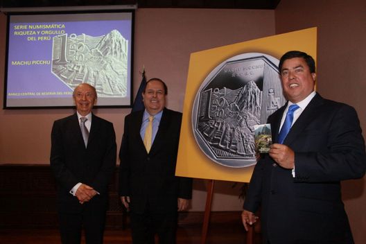 Nueva Moneda de un Sol con imagen alusiva a Machu Picchu