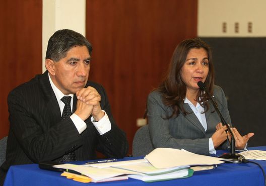 Vicepresidenta electa, Marisol Espinoza