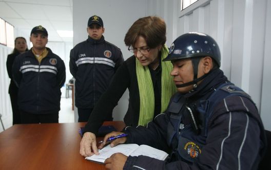 Alcaldesa de Lima, Susana Villarán Visita Modulos de Serenazgo