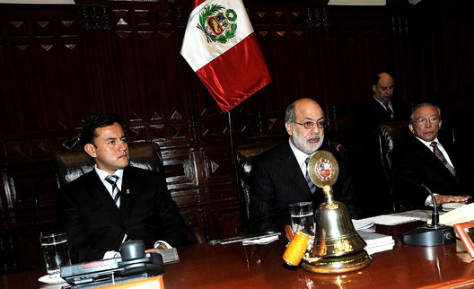 Miembros de la Nueva junta Directiva en el Congreso
