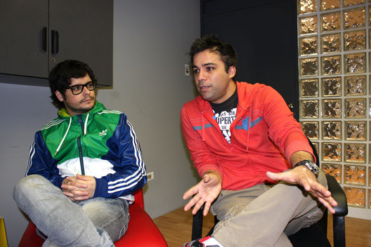 Programa Juvenil Combate con  Renzo Shuller y Gian Piero Díaz