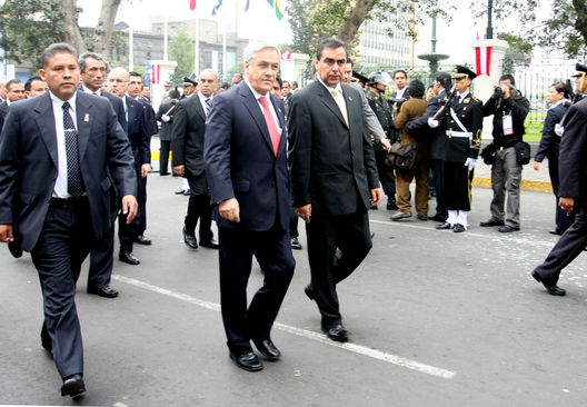 Toma de Mando del nuevo Presidente de la Republica Ollanta Humala
