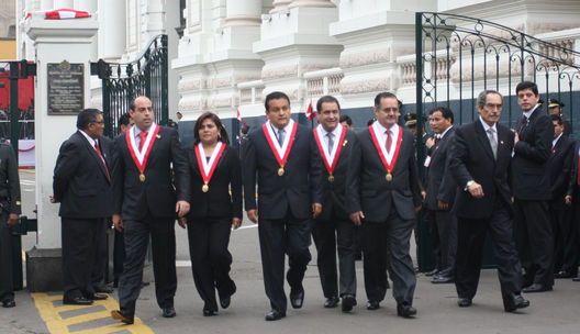 Toma de Mando del nuevo Presidente de la Republica Ollanta Humala