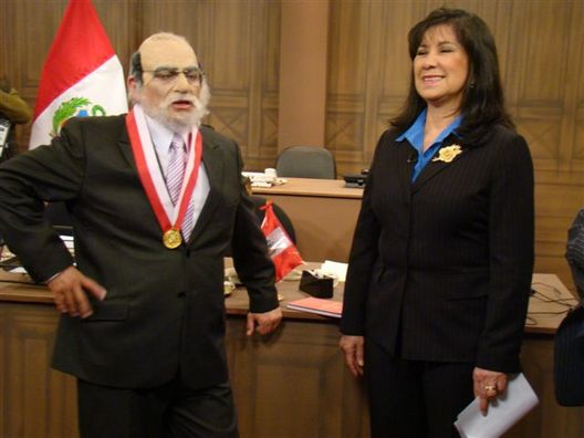 Martha Chavez y Daniel Groserathas en el Estelar del Humor