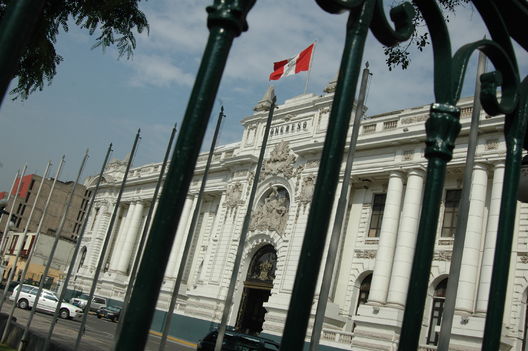 Fachada del Congreso de la Republica