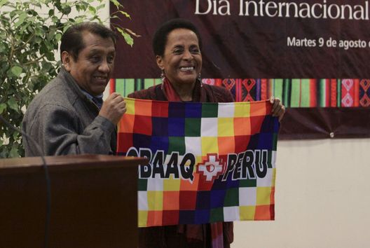 Ministra de Cultura, Susana Baca