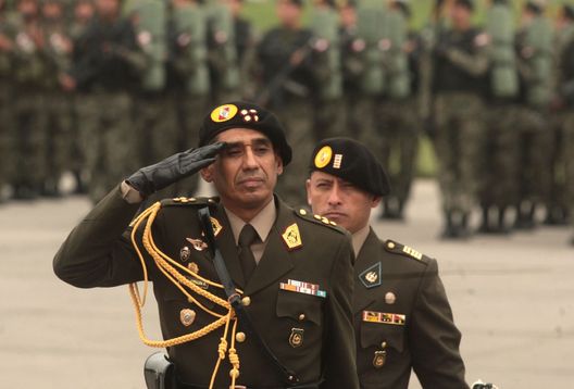 Comandante General del ejercito Víctor Ripalda Ganoza