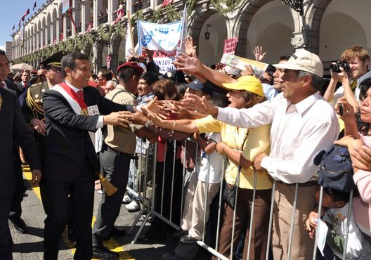 presidente de la República Ollanta Humala en Arequipa