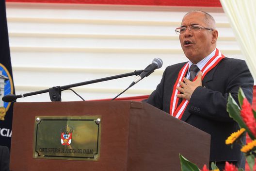 Presidente del Poder Judicial, César San Martín