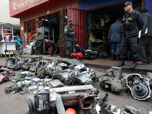 Policía Nacional realizó operativo en San Jacinto