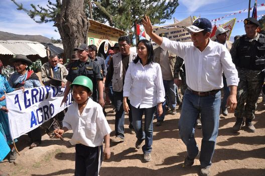 Presidente de la República, Ollanta Humala en ayacucho