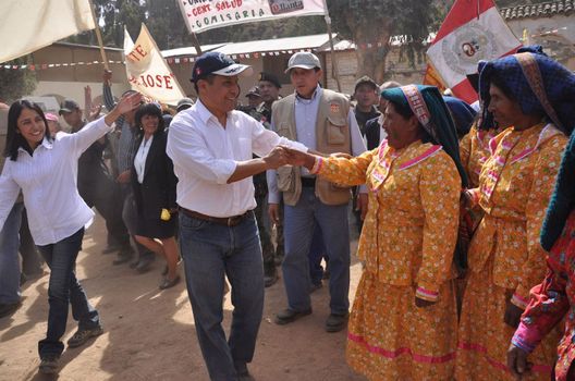 Presidente de la República, Ollanta Humala en ayacucho