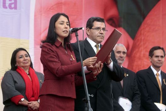 Nadine Heredia, en  lanzamiento de la Lactancia Materna