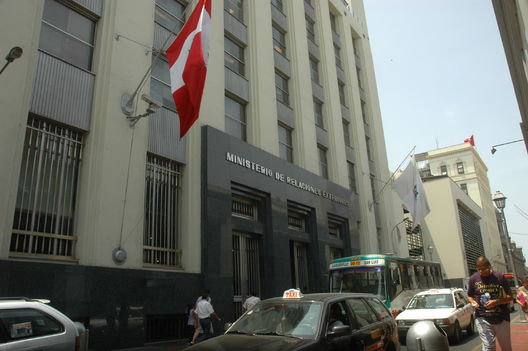Sede del  Banco de Credito en el Centro de Lima