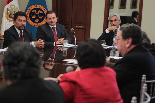 Ministro de Trabajo y Promoción del Empleo, Rudecindo Vega,